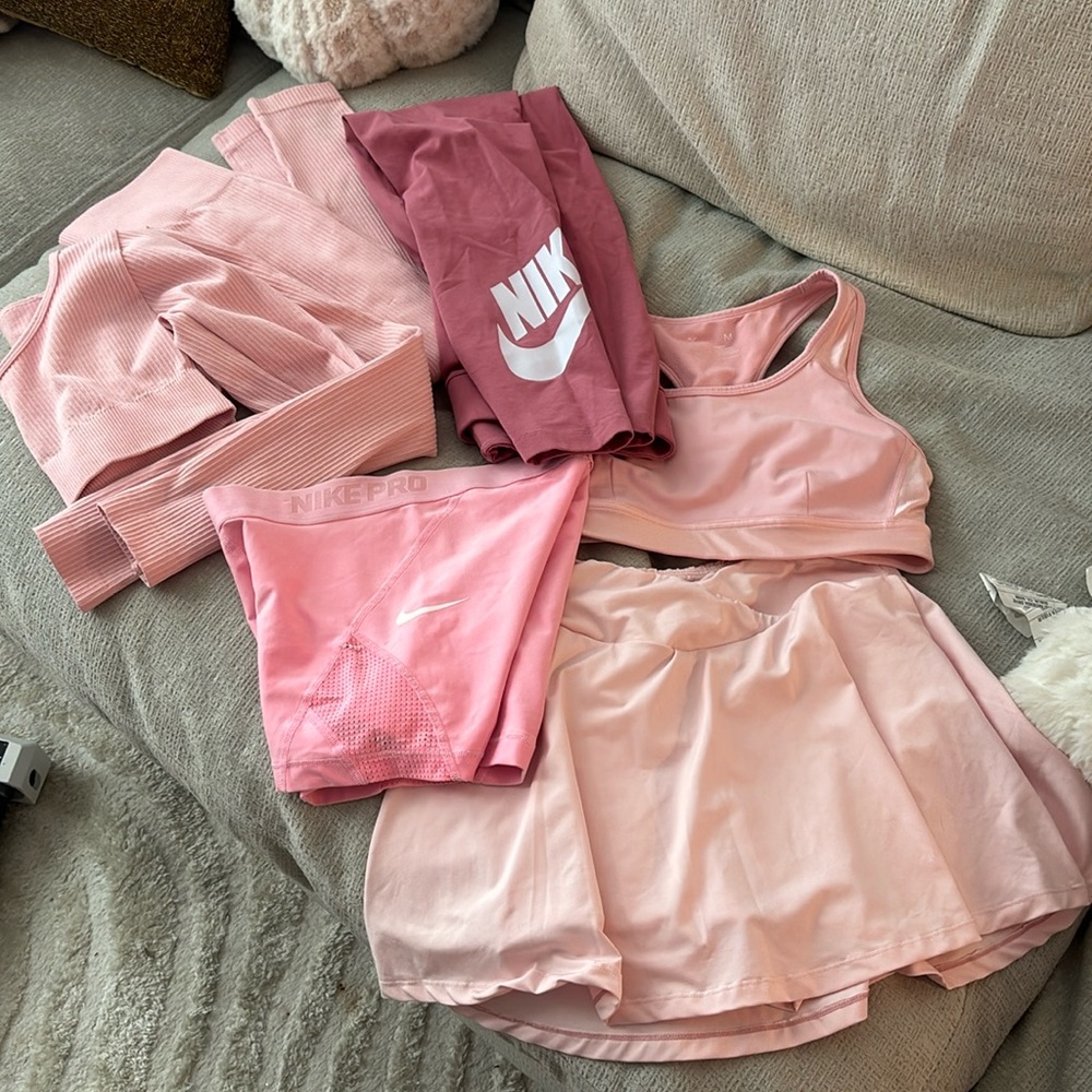 Pink gym bundle